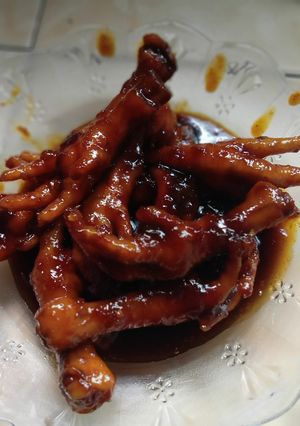 Foto resep Ceker Ayam Hitam Manis