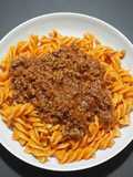 Fusilli a la bolognesa