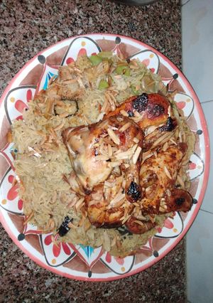 صورة لوصفة مقلوبه خضرا😋