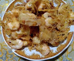 Resep mudah Rempeyek udang 2 Praktis Enak