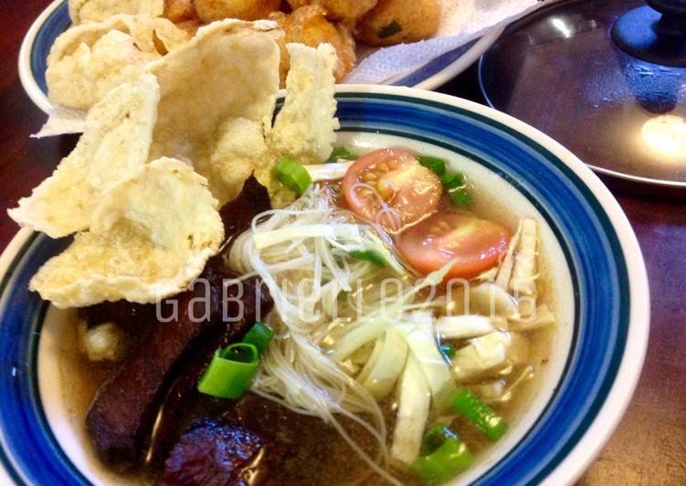 Cara Gampang Menyiapkan Soto Daging Bening Anti Gagal