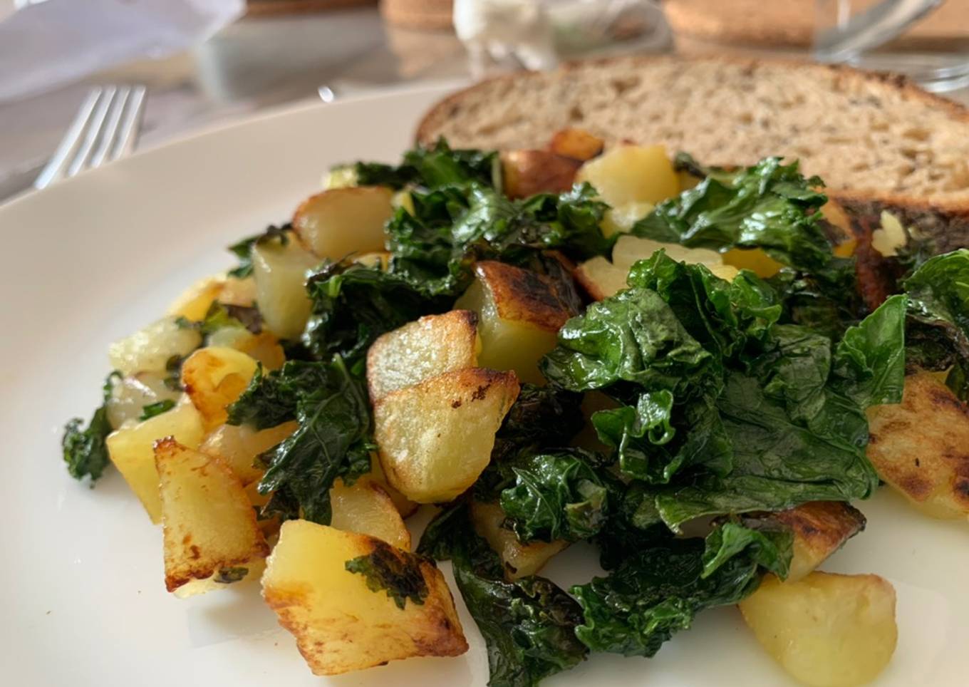 Poêlée au chou kale