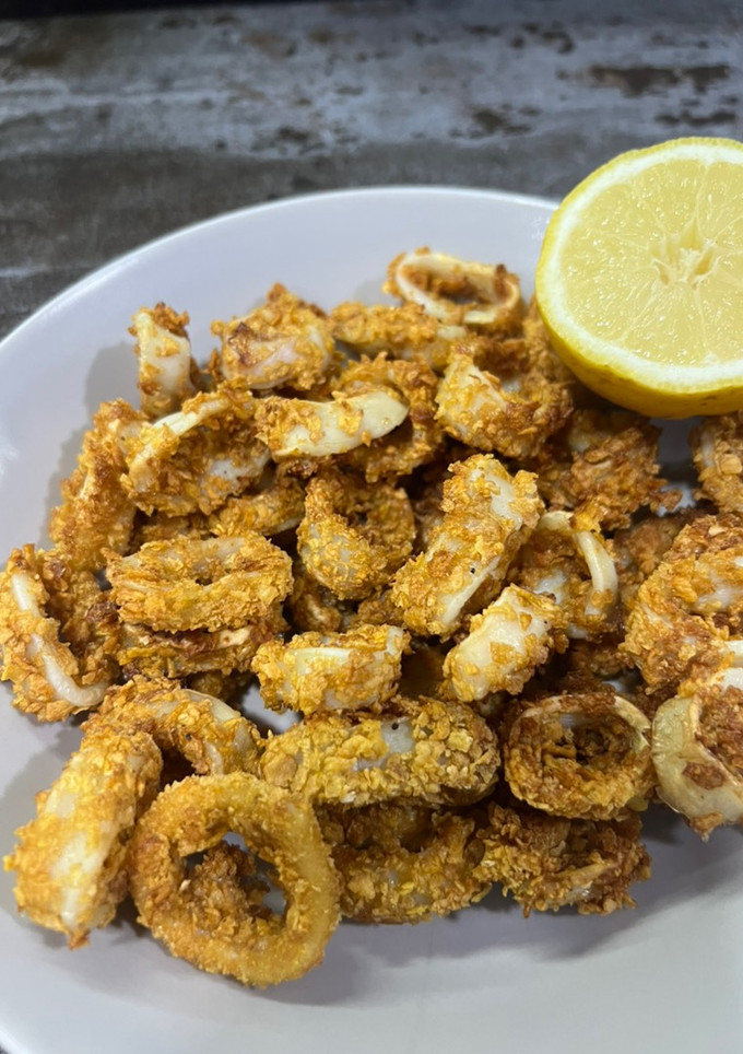 Una foto de Calamares a la romana airfryer