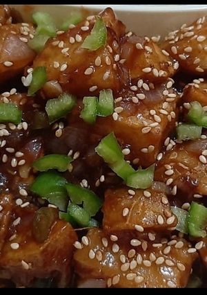 A picture of Hot chilli potato.