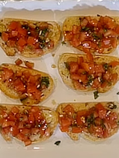 Foto de Bruschetta Italiana Clássica