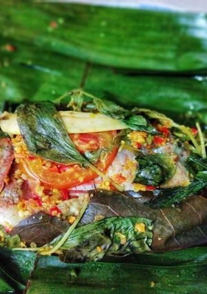 Foto resep Pepes Ikan + Daun Kemangi