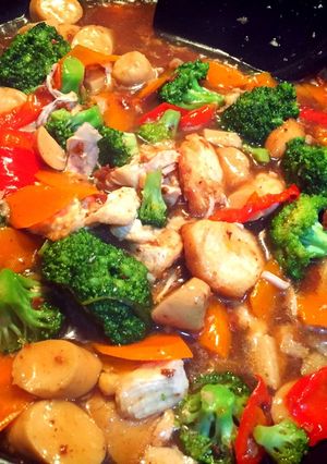 Foto resep Cah Brokoli tofu saos tiram ala Mommy Nickie 😬
