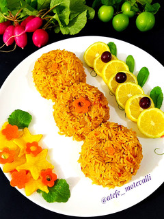 عکسی از دستور استامبولی پلو