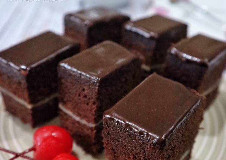  Resep  Brownies  Kukus  Choco Glaze  oleh Wulan Arkadia Cookpad