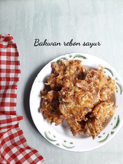 Foto resep Bakwan rebon sayur