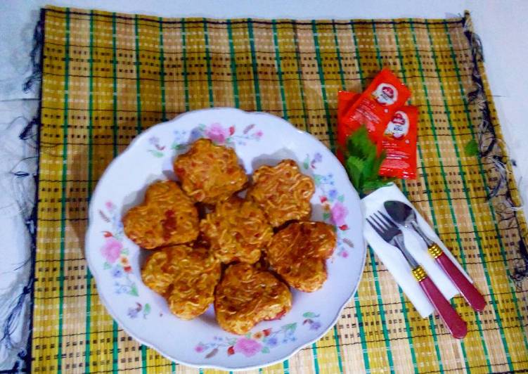 Resep Omelet Mie Kornet, Bikin Ngiler