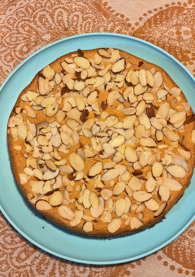 Una foto de Pan de almendra sabor limón