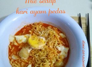 Foto resep Mie Sedap Kari Ayam Pedas