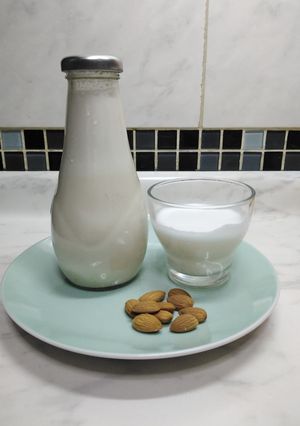 Una foto de Leche de Almendras