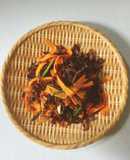 Nấm mèo xào cà rốt