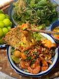 Mi Quang with Snakehead Fish (Fish Fillet)