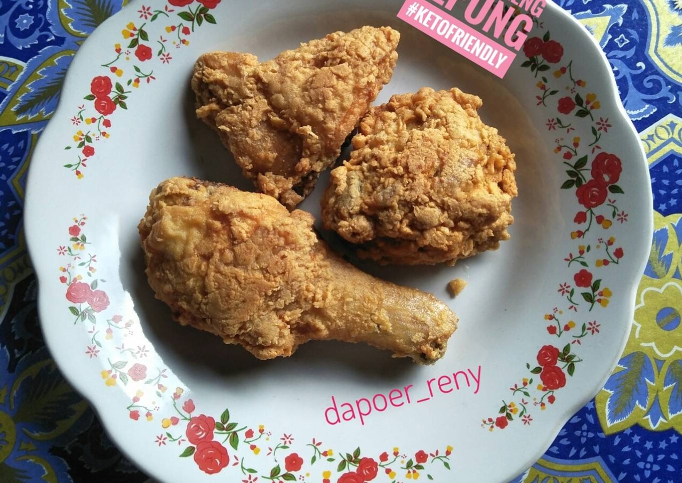 #keto friendly tepung hayam goreng