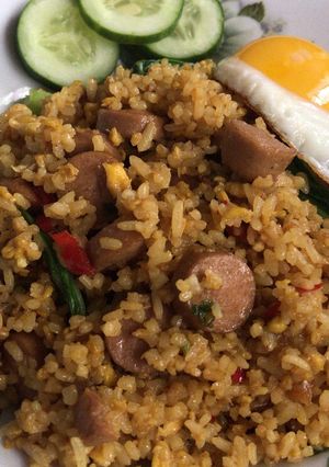Foto resep Nasi Goreng Sosis