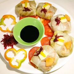 A picture of Stuffed cabbage pockets.