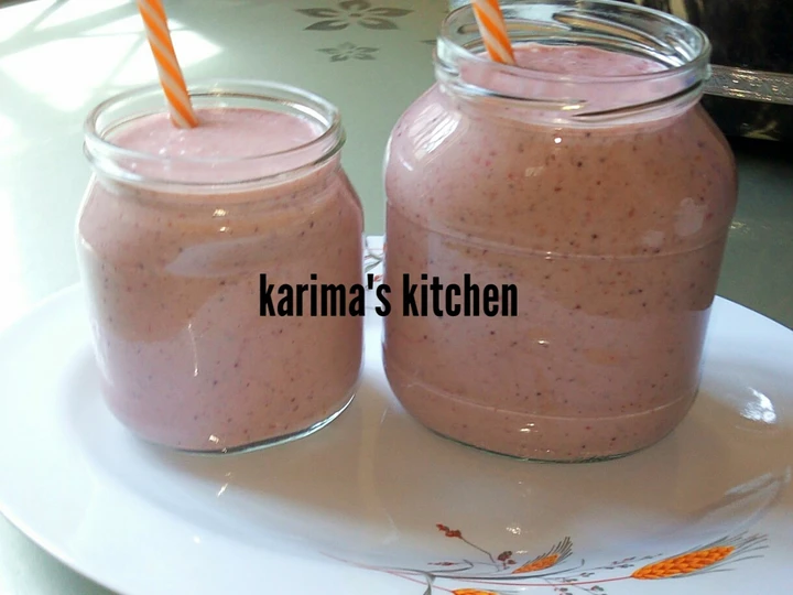 Recipe Strawberry banana smoothie the So Delicious Really delicious