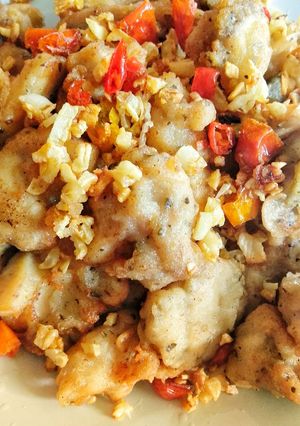 Foto resep Ayam tepung cabe bawang crispy