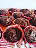 Muffin cioccolato e pere