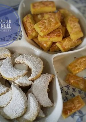 Foto resep Putri Salju & Kastengel (Satu Adonan)