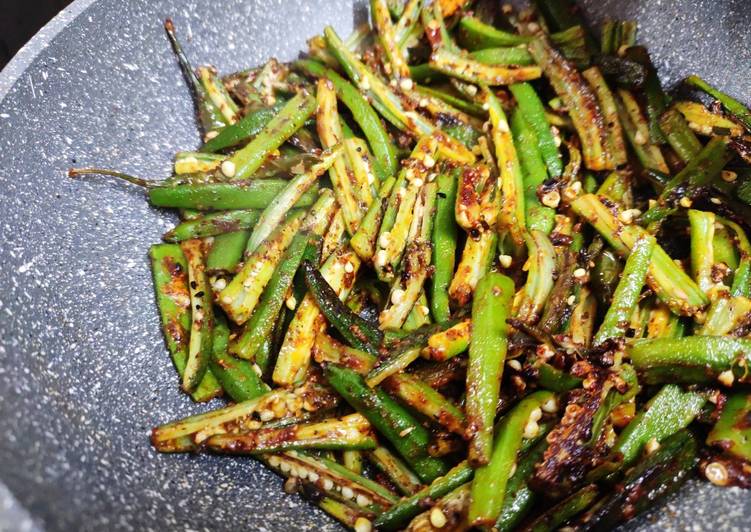 Simple Way to Prepare Any-night-of-the-week Bhindi fry