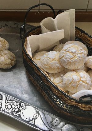 Una foto de GALLETITAS DE VAINILLA CRAQUELADAS 🍪
