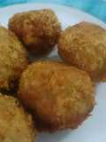 Perkedel ayam telor puyuh