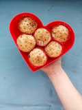 Cupcakes libres de gluten,  veganos