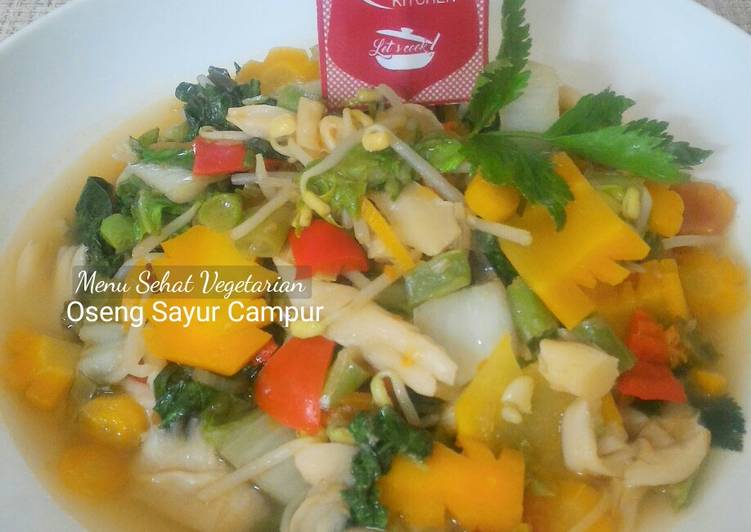 Resep Oseng Sayur Campur (Menu Sehat Vegetarian), Bikin Ngiler