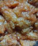 Mi forma de hacer Chicharrón en Salsa Roja. Rápida, Rendidora y Económica
