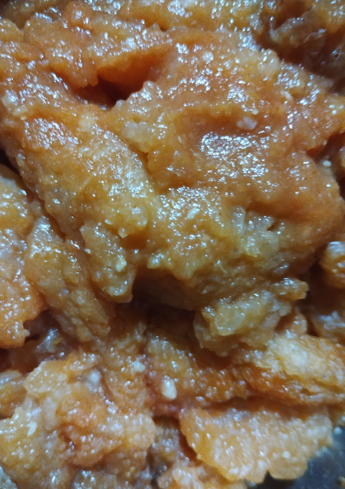 Una foto de Mi forma de hacer Chicharrón en Salsa Roja. Rápida, Rendidora y Económica