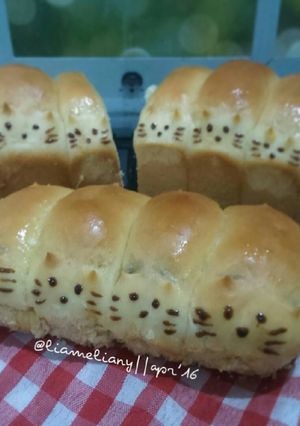 Foto resep Killer soft bread (Cat's Family)...Meooong..🐱🐱🐱🐱