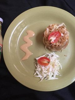 A picture of Cabbage rice.