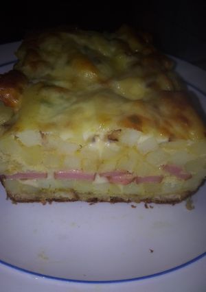 Una foto de Pastel de papas rápido