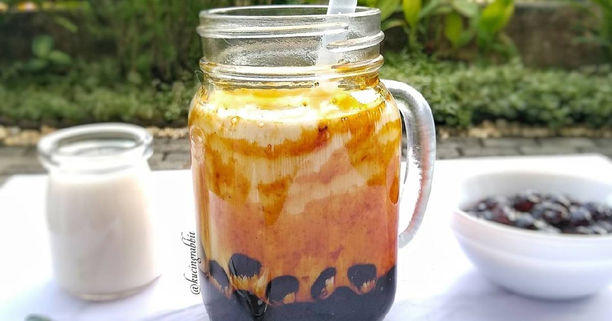 Resep 3 24 Brown Sugar Boba Milk Oleh Kucingrabbit Anny Cookpad