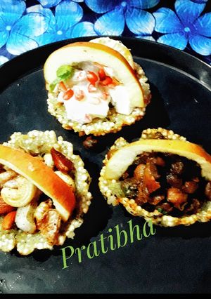 साबूदाना टाॅट (sago tarts recipe in hindi)) रेसिपी मुख्य फोटो