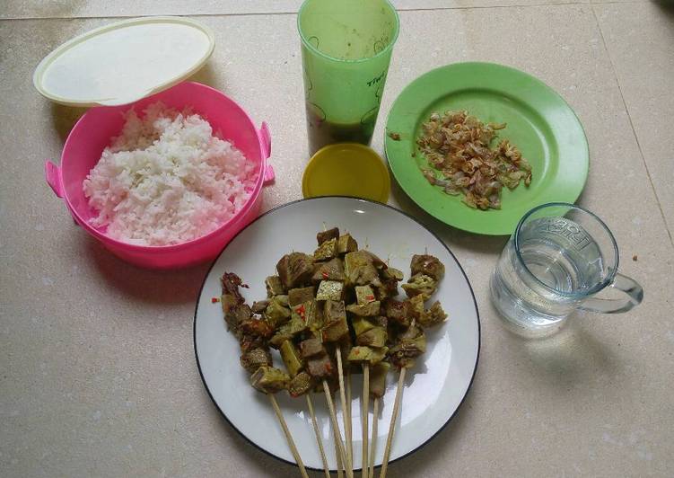 Sate 🍢🍢 padang bekal untuk maksi