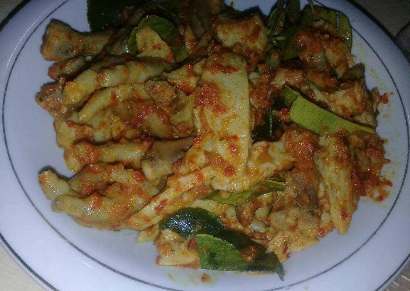 Ceker pedas / mercon