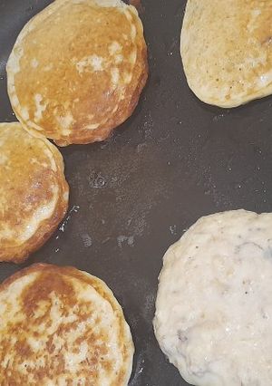Una foto de Mini panqueques sin harina