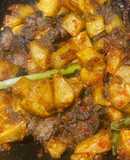 Sambal kentang goreng hati ampla