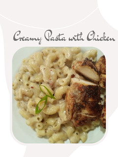 Foto resep Creamy Pasta with Chicken
