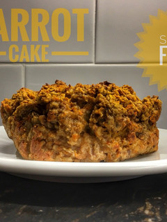 Una foto de CARROT CAKE sin azúcar