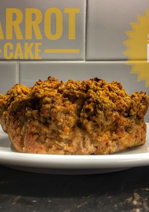 Una foto de CARROT CAKE sin azúcar
