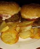 Hamburguesa con salsa Big Mac
