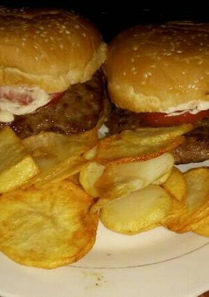 Una foto de Hamburguesa con salsa Big Mac