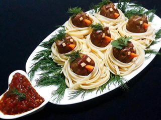 🍅สปาเก็ตตี้มีทบอลหมู 🐷(Spaghetti Pork Meatballs)