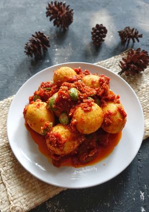 Foto resep Telur Sambal Pete
